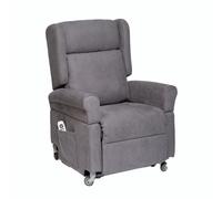 Fauteuil Releveur L'Autonome par Jeanne et Jean Microfibre Gris