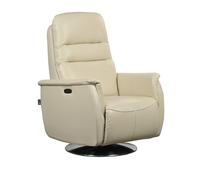 Fauteuil Releveur Le Pivotant Plus par Jeanne et Jean Cuir crème Elu Produit de l'Année 2023