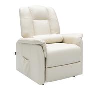 Fauteuil Releveur Le Réconfort Cuir gris par Jeanne et Jean Grande taille - Supérieure à 1m75 Elu Produit de l'Année 2023