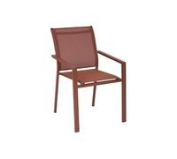 Fauteuil repas Essentia acajou Hespéride