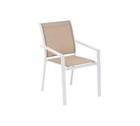 Fauteuil repas Essentia lin/blanc Hespéride