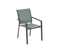 Fauteuil repas Essentia olive/graphite Hespéride