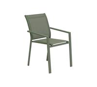 Fauteuil repas Essentia vert laurier Hespéride