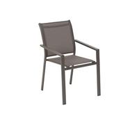 Fauteuil repas Essentia wengé/praline Hespéride - Taupe Wengé/praline