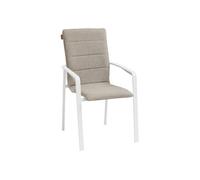 Fauteuil repas extérieur Diese badiane/blanc Hespéride
