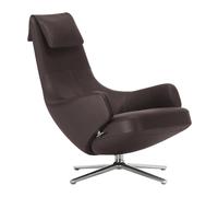 Fauteuil Repos cuir with contrasting seam and double stitch/ removable cover