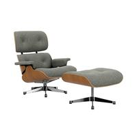 Fauteuil & repose pied Eames Lounge Chair étoffe shell cherry natural