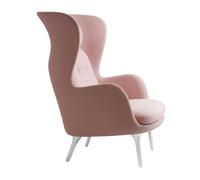 Fauteuil Ro™ JH1 étoffe pieds de aluminium cushion fabric Canvas 614