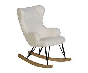 Fauteuil Rocking Chair Enfant Blanc cassé Quax