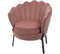 Fauteuil Rose Madeline - Amadeus - Rose - Tissu Rose G