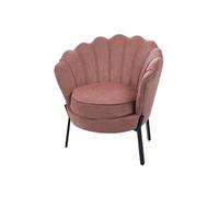 Fauteuil Rose Madeline - Amadeus - Rose - Tissu Rose G