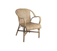 Fauteuil Rotin Ancien Belle Époque Incolore