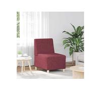 Fauteuil rouge bordeaux 55 cm tissu4108471
