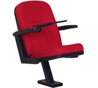 Fauteuil rouge Designer 1 place 1 place Fauteuil de cinéma moderne de luxe Théâtre