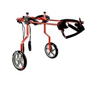 Fauteuil Roulant 2 Roues pour Chien, Chariot Réglable Chaise Roulante, Réadaptation Des Pattes Arrière/Colonne Vertébrale/Membre Postérieur