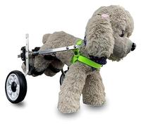 Fauteuil Roulant Animaux De Compagnie Les Pattes Small/Medium Dog Wheelchair Cart, Dog Mobility Cart Aids for Back Legs, Assist Small Pets Mobile Assisted Walking Vehicle (Size : Size XS)