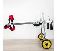 Fauteuil Roulant Chien Chariot de Support de Mobilité Des Pattes D'héritage Blessé, Fauteuil Roulant pour Chats/Lots pour une Mobilité, une Poussette de Chiens de Réhabilitation Des Pattes Postérieu