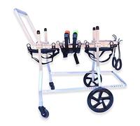 Fauteuil Roulant Chien, fauteuil roulant à 4 roues pour animaux de compagnie, scooter de cyclomoteur pour animal de compagnie, paralysie, blessure, faiblesse des membres postérieurs (Size : XXL)