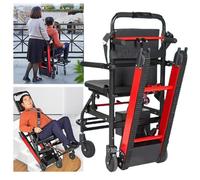 Fauteuil Roulant d'escalade sur chenilles, Monte Escalier Electrique léger et Pliable, Chaise Pliante pour Personnes âgées handicapées Diable Electrique Escaliers