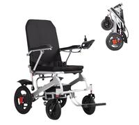 Fauteuil roulant électrique, cadre en aluminium léger, scooter motorisé 500 W pour personnes âgées, ultra léger 25,7 kg, idéal pour une utilisation en intérieur et en extérieur