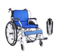 Fauteuil roulant électrique, fauteuils roulants pliants en alliage d'aluminium, pliable, léger, portable, vieux chariot manuel, voiture, scooter, pliable, super voyage, coussin rembourré