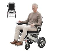 Fauteuil Roulant Électrique Intelligent Haut De Gamme - Scooter De Mobilité Entièrement Automatique, Pliable Et Léger pour Personnes Âgées Et Handicapées 6A