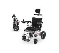 VEVOR Fauteuil Roulant Électrique, Charge 136 kg, avec Dossier Réglable, Autonomie 21 km, Siège Spacieux 533,4 mm, Fauteuil Roulant Motorisé Pliable Léger Portable pour Personnes Âgées, Handicapées