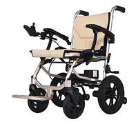 Fauteuil Roulant Electrique Pliable, Chaise Roulante Handicapé Seulement 32 Livres une Fois Pliés, 3 Secondes pour se Plier, Peuvent Parcourir 13 Miles (Poids Maximal Supporté 220 Livres)