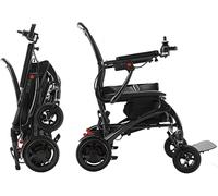 Fauteuil Roulant électrique Pliable en Fibre De Carbone, 17,1 Kg, Amovible, Portable Et Léger, Moteur sans Balais Haute Efficacité, Tout-Terrain