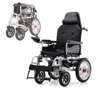 Fauteuil Roulant Electrique Pliable Traction Avant, Fauteuil Roulant Electrique Pliable Ultra Leger Transportable, Chaise Roulante Pliable Électrique, Chaise Roulante Handicapé Electrique