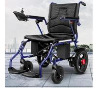 Fauteuil Roulant Électrique Pliant Léger 27kg ¿ 500w 24v ¿ Autonomie 15km, Vitesse 6km/H Chaise Motorisée Rééducation Confort