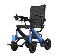 Fauteuil roulant électrique pliant, trottinette tout-terrain, légère, autopropulsée avec joystick, supporte jusqu'à 100 kg, pèse 23 kg, portée de 20 km