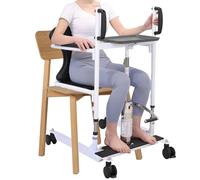 Fauteuil Roulant Élévateur Patient Fauteuil de transfert monte-escalier avec siège divisé, dispositif d'assistance aux personnes âgées, chaise percée de chevet, non adapté aux personnes para