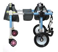 Fauteuil Roulant for Chien à 4 Roues for Soutien des Jambes et Hanches, Aide la mobilité réglable for Animaux de Compagnie, récupération Membres, Chiot léger(XL)