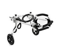 Fauteuil Roulant Handicapé Poussettes pour Chiens Transport Et Voyages Assisted Walk Car Chien/Chat 2 Roues pour Petit/grand Chien Réglable Animaux Domestique Xs