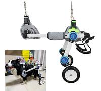 Fauteuil roulant léger pour chien de petite et moyenne taille, fauteuils roulants pour pattes arrière, harnais de mobilité pour poussette pour animal domestique, fauteuil roulant réglable po