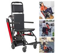 Fauteuil Roulant Patients Fauteuil de transfert à roulettes, monte-escalier électrique, monte-escalier électrique pour personnes âgées, fauteuil élévateur électrique pliable pour personnes â