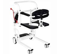 Fauteuil Roulant Patients Fauteuil de transfert lève-personne multifonction pour personnes âgées, lit orthopédique pour paralysie, salle de bain, toilettes, chaise de soins infirmiers
