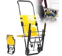 Fauteuil roulant pliable avec boucles à dégagement rapide pour l'évacuation et l'évacuation des pompiers