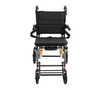 Fauteuil roulant pliable de 100 kg/220 lbs - Léger pour les maisons privées, les maisons de retraite, les maisons de retraite, les institutions publiques, les toilettes et les chambres - 84 x 56 x 92