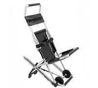 Fauteuil Roulant Pliant pour Monter Les Escaliers - Monter Les Escaliers Chaise Portable Voyage Léger, Chaise D’escalier Relevable Facile à Transférer pour L’évacuation des Pompiers en Ambu