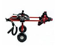 Fauteuil Roulant Pour Animaux de Compagnie,Chariot de Chien Animaux Scooter Réglable Puxiliaire Animaux Handicapés Arrière De Rehabilitatio Outil,2 Roues 15kg-25kg Beaucoup De Tailles