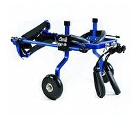 Fauteuil Roulant Pour Animaux de Compagnie,Chariot de Chien Animaux Scooter Réglable Puxiliaire Animaux Handicapés Arrière De Rehabilitatio Outil,2 Roues 15kg-25kg Beaucoup De Tailles