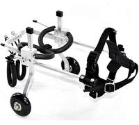 Fauteuil Roulant pour Animaux de Compagnie, Chat et Chien Handicap des Membres Postérieurs Petit Animal de Compagnie Cyclomoteur 2 Roues Réglable, Aide à la Réadaptation Fauteuil Roulant pour Chien,