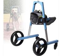 Fauteuil roulant pour chien, aide à la mobilité complète pour les pattes avant, poussette assistée pour animaux handicapés, chariot réglable pour chiens blessés et handicapés