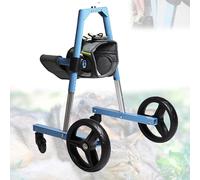 Fauteuil roulant pour chien avec pattes avant pour chiens de petite, moyenne et grande taille, fauteuil roulant léger et réglable avec membre avant, aide à la mobilité pour animal de compagnie et
