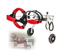 Fauteuil Roulant Pour Chien Chariot Pour Chien Handicapé, Léger Et Réglable, Avec Roulettes Trottinette D'assistance Pour Animaux Aides À La Mobilité Pour Personnes Âgées, Arthritiques(XS)