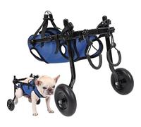 Fauteuil Roulant Pour Chien, Chariot Réglable Pour Animaux De Compagnie, Aide Les Petits Animaux Avec Des Membres Postérieurs Handicapés Paralysés À Retrouver Leur Mobilité(XS)