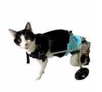 Fauteuil roulant pour chien, chariot réglable pour chien, fauteuil roulant de levage pour pattes arrière/pattes arrière, chariot de support complet réglable pour chats handicapés, lapin para