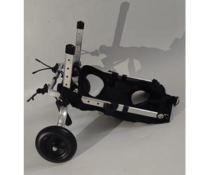 Fauteuil roulant pour chien de petite et moyenne taille pour bouledogue français Corgi, poussette à mobilité réduite/blessée, chariot pour chien vieillissant, promeneur assisté par les animaux